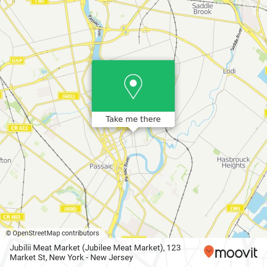Jubilii Meat Market (Jubilee Meat Market), 123 Market St map