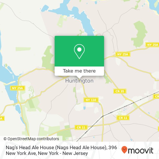 Mapa de Nag's Head Ale House (Nags Head Ale House), 396 New York Ave