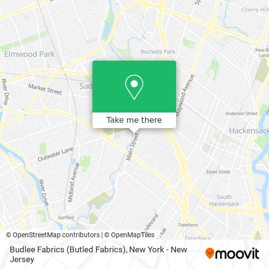 Budlee Fabrics (Butled Fabrics) map