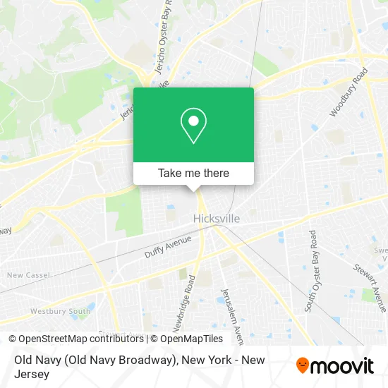 Old Navy (Old Navy Broadway) map