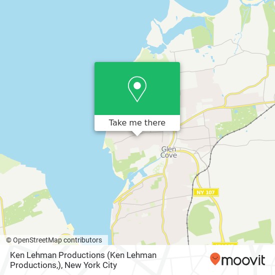 Ken Lehman Productions (Ken Lehman Productions,) map