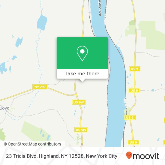 23 Tricia Blvd, Highland, NY 12528 map