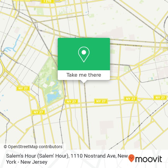 Salem's Hour (Salem' Hour), 1110 Nostrand Ave map