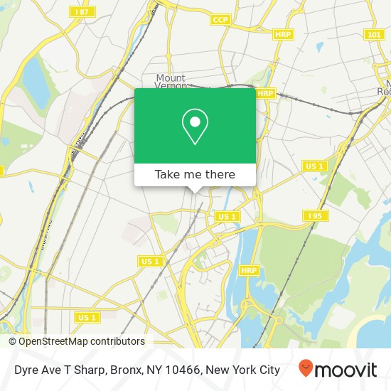 Dyre Ave T Sharp, Bronx, NY 10466 map