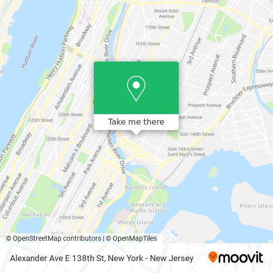 Mapa de Alexander Ave E 138th St