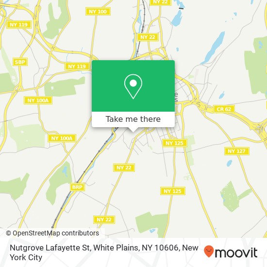 Mapa de Nutgrove Lafayette St, White Plains, NY 10606