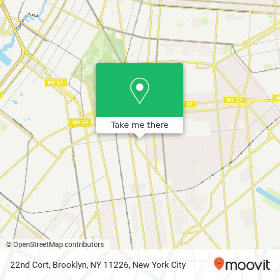 22nd Cort, Brooklyn, NY 11226 map