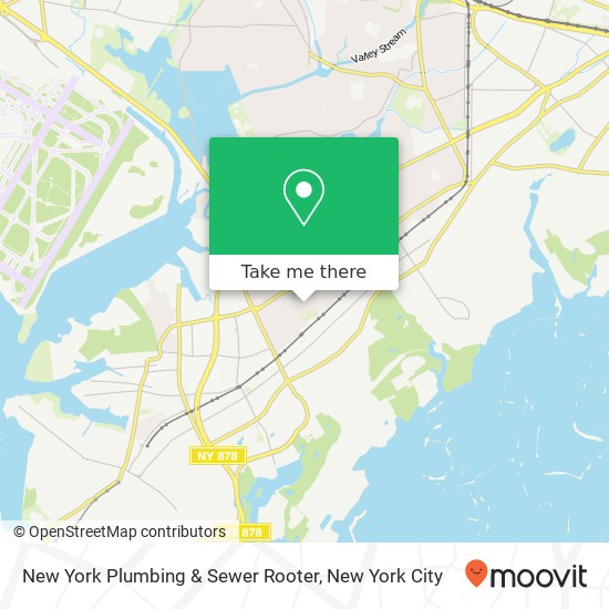 New York Plumbing & Sewer Rooter map