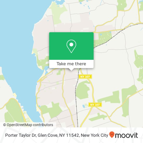 Porter Taylor Dr, Glen Cove, NY 11542 map