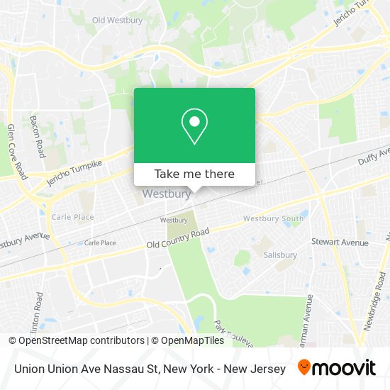 Mapa de Union Union Ave Nassau St