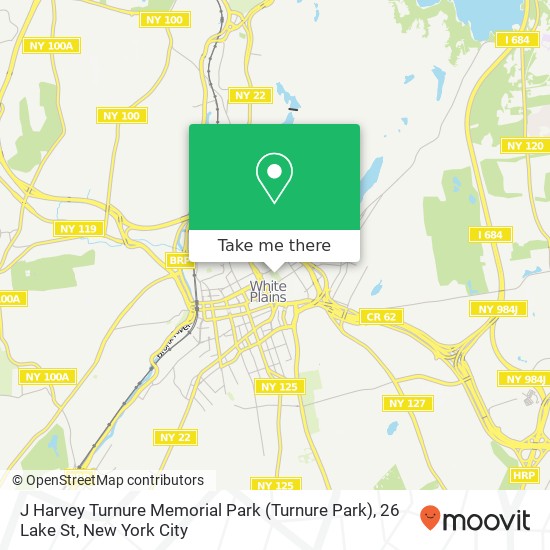 J Harvey Turnure Memorial Park (Turnure Park), 26 Lake St map