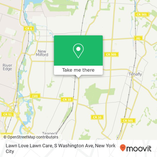 Lawn Love Lawn Care, S Washington Ave map