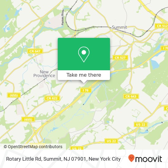 Rotary Little Rd, Summit, NJ 07901 map