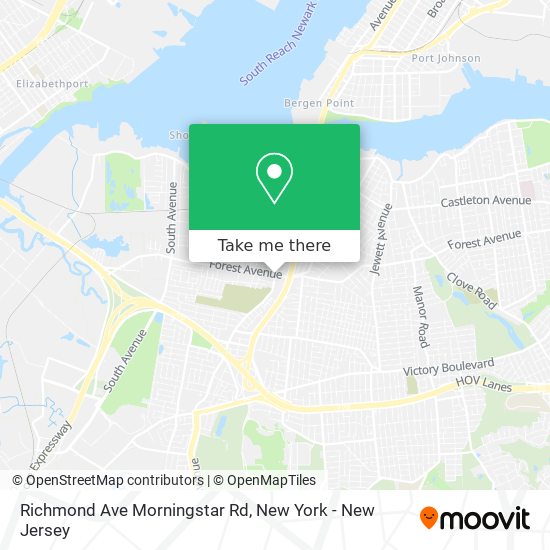 Mapa de Richmond Ave Morningstar Rd