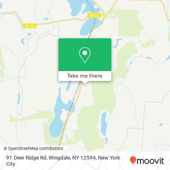 91 Deer Ridge Rd, Wingdale, NY 12594 map