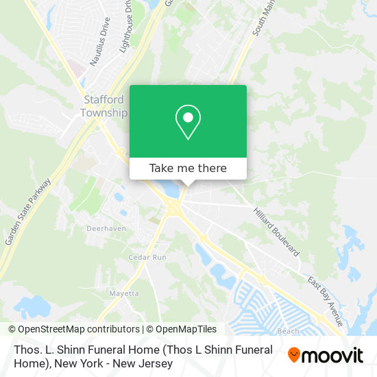 Thos. L. Shinn Funeral Home (Thos L Shinn Funeral Home) map