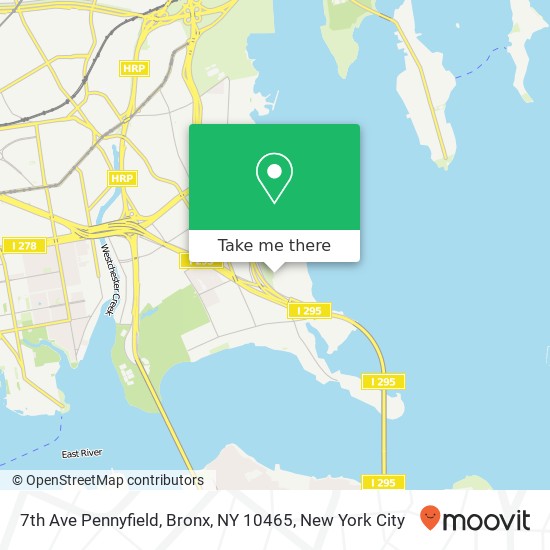 7th Ave Pennyfield, Bronx, NY 10465 map