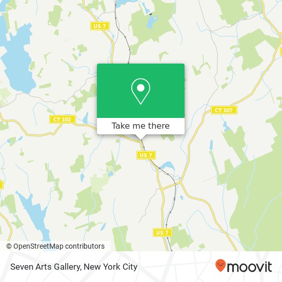 Mapa de Seven Arts Gallery