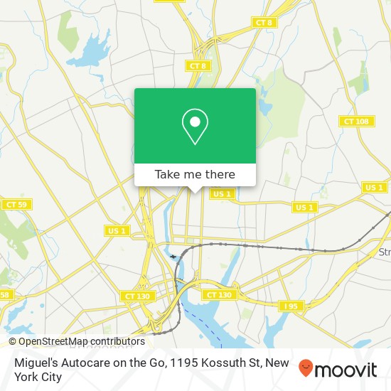 Miguel's Autocare on the Go, 1195 Kossuth St map