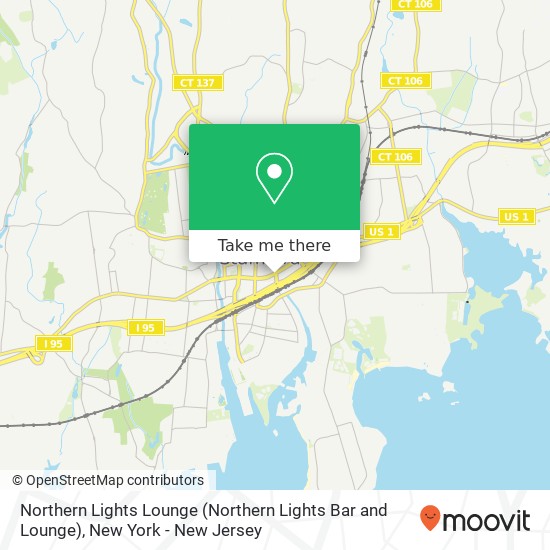 Mapa de Northern Lights Lounge (Northern Lights Bar and Lounge)