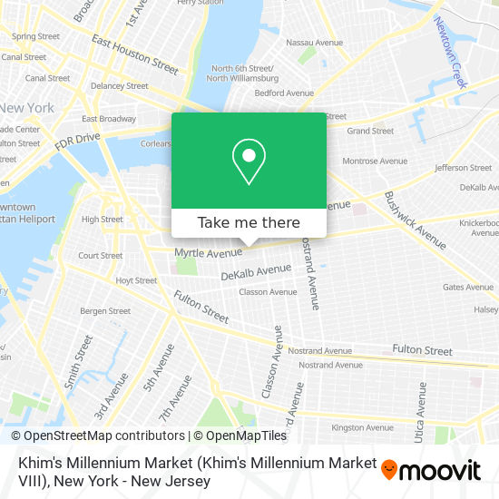 Mapa de Khim's Millennium Market