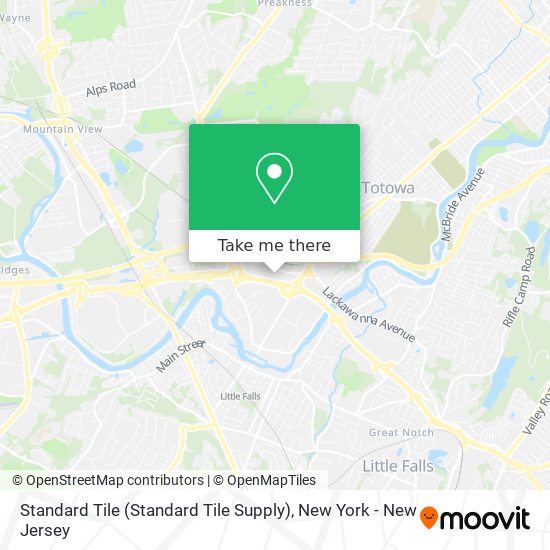 Mapa de Standard Tile (Standard Tile Supply)