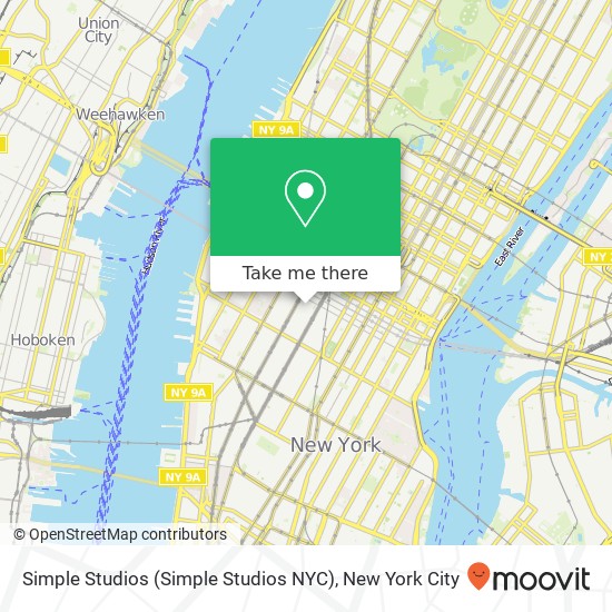 Simple Studios (Simple Studios NYC) map