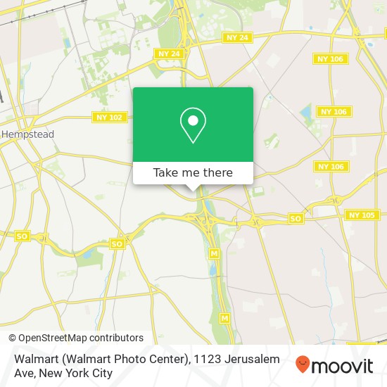 Walmart (Walmart Photo Center), 1123 Jerusalem Ave map