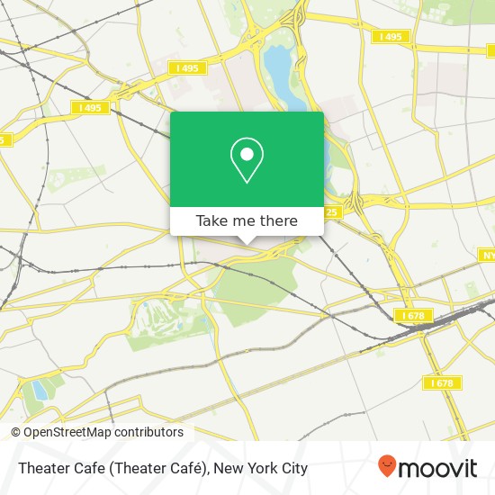 Mapa de Theater Cafe (Theater Café)