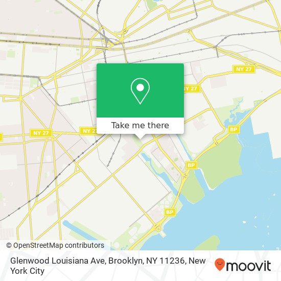 Glenwood Louisiana Ave, Brooklyn, NY 11236 map