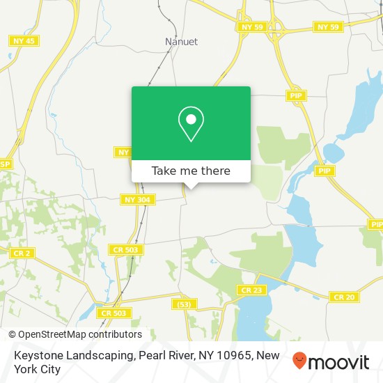 Keystone Landscaping, Pearl River, NY 10965 map