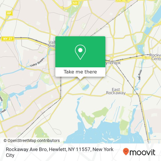 Rockaway Ave Bro, Hewlett, NY 11557 map