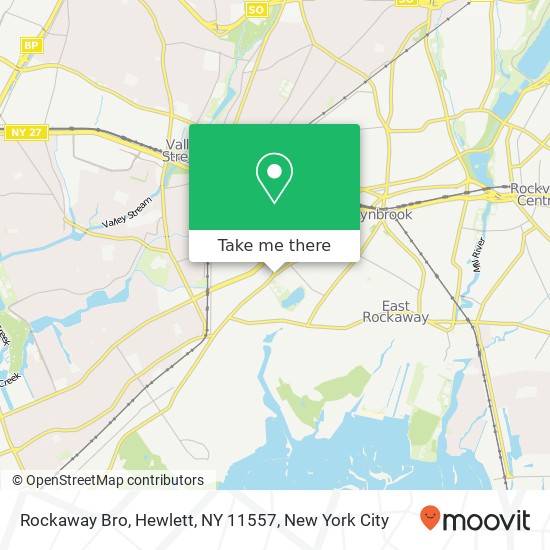 Rockaway Bro, Hewlett, NY 11557 map