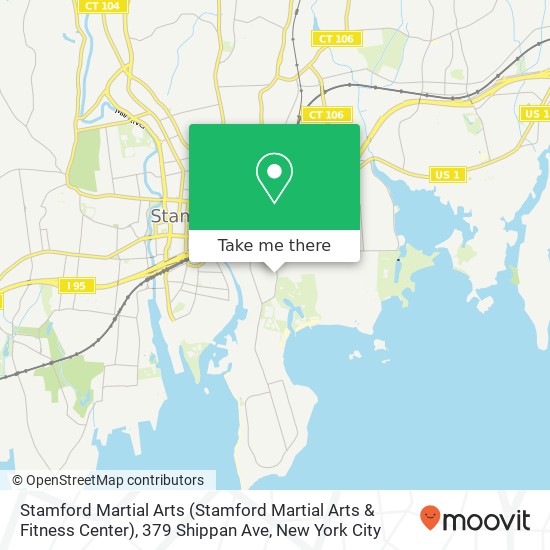 Stamford Martial Arts (Stamford Martial Arts & Fitness Center), 379 Shippan Ave map