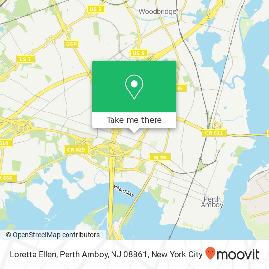 Loretta Ellen, Perth Amboy, NJ 08861 map