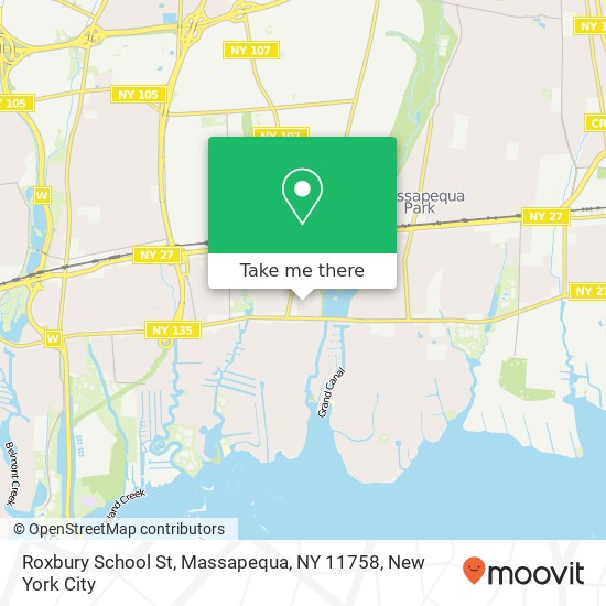 Roxbury School St, Massapequa, NY 11758 map