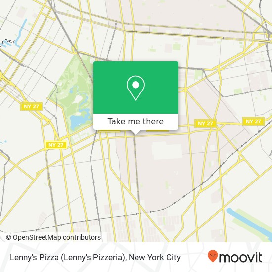 Mapa de Lenny's Pizza (Lenny's Pizzeria)