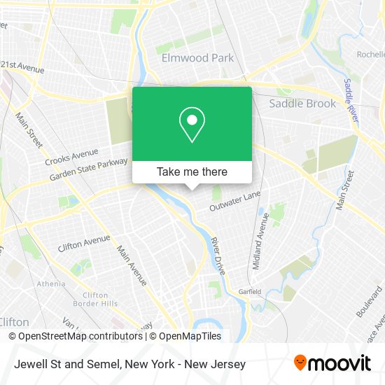 Mapa de Jewell St and Semel