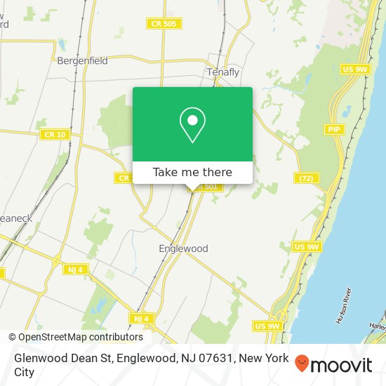 Glenwood Dean St, Englewood, NJ 07631 map