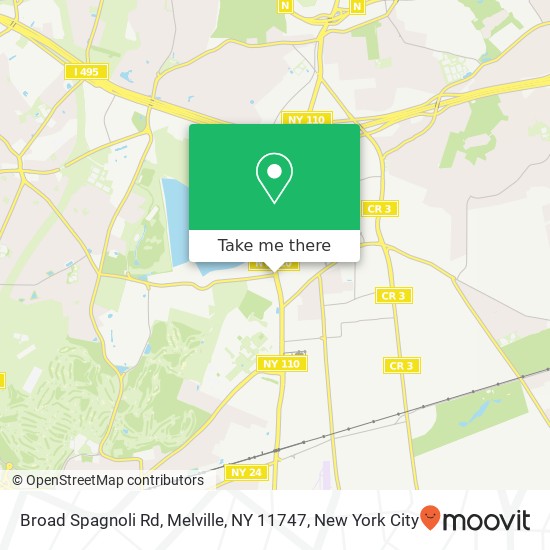 Broad Spagnoli Rd, Melville, NY 11747 map