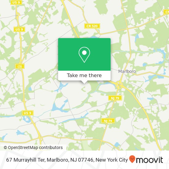 67 Murrayhill Ter, Marlboro, NJ 07746 map
