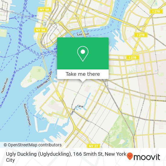 Ugly Duckling (Uglyduckling), 166 Smith St map