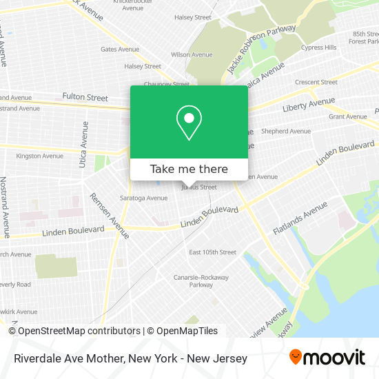 Mapa de Riverdale Ave Mother