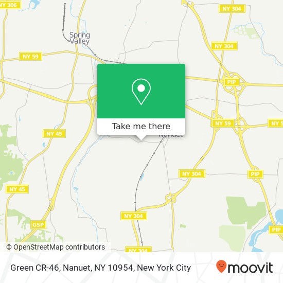 Mapa de Green CR-46, Nanuet, NY 10954