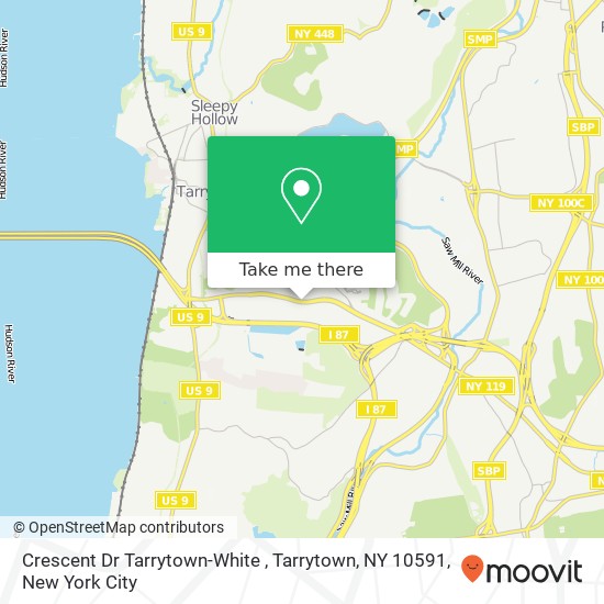 Crescent Dr Tarrytown-White , Tarrytown, NY 10591 map