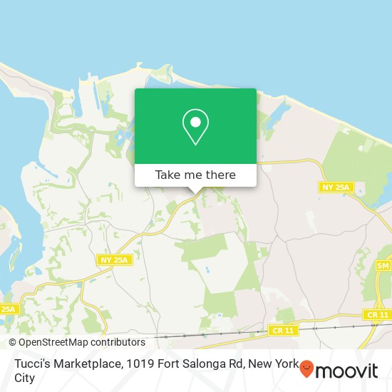 Tucci's Marketplace, 1019 Fort Salonga Rd map
