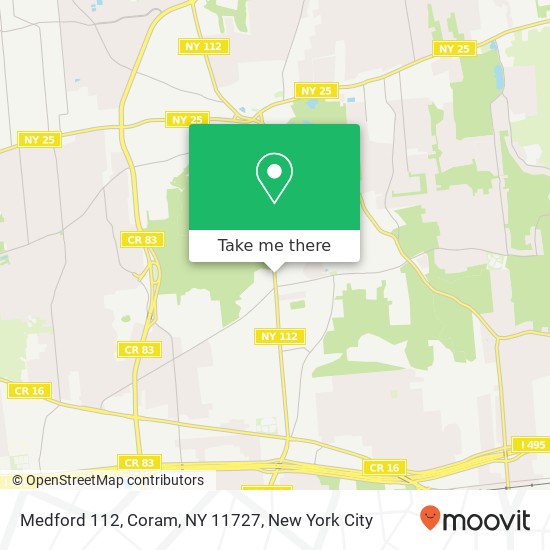 Medford 112, Coram, NY 11727 map