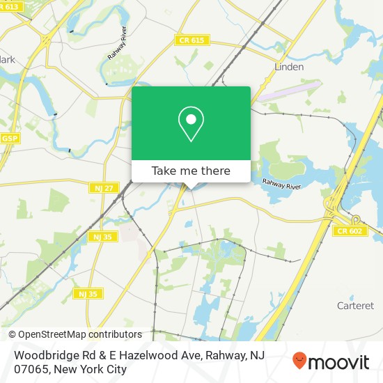 Woodbridge Rd & E Hazelwood Ave, Rahway, NJ 07065 map