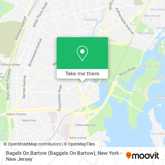 Mapa de Bagels On Bartow (Baggels On Bartow)