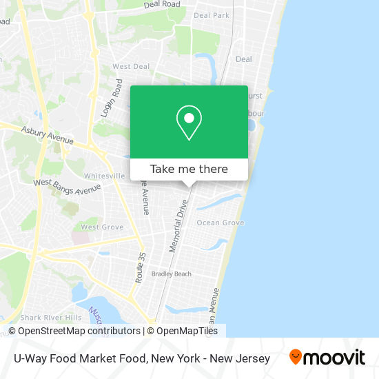 U-Way Food Market Food map